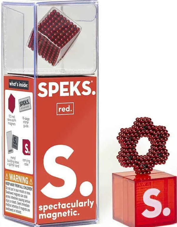 Speks Solid Red