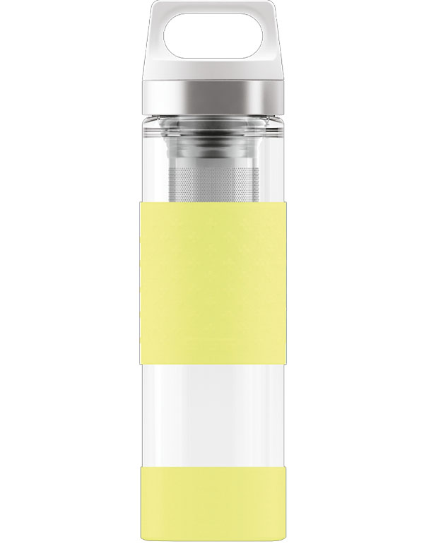 SIGG Thermo Flask Hot & Cold Glass Ultra Lemon Bottle 400ml