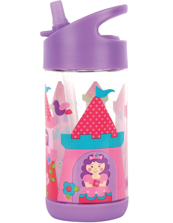 Stephen Joseph Flip and Sip Water Bottle Princess 354ml