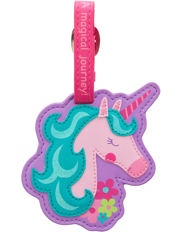 Stephen Joseph Luggage Tag Unicorn