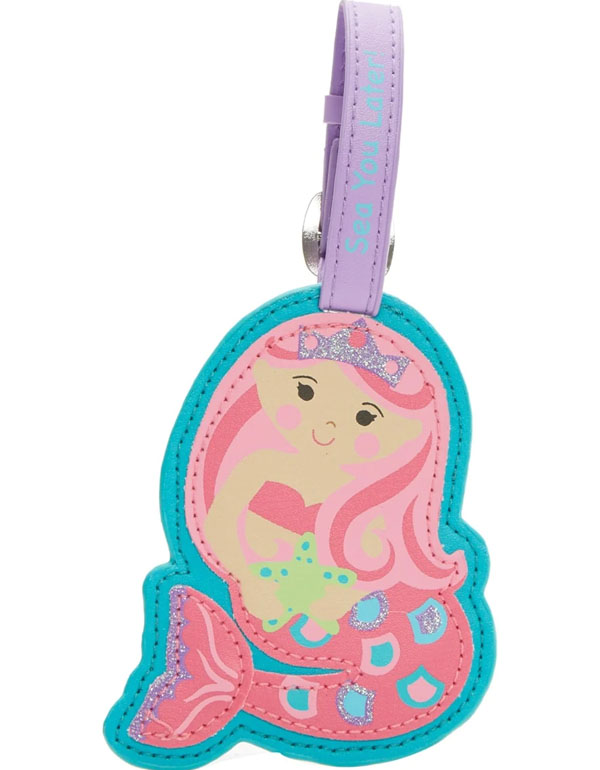 Stephen Joseph Luggage Tag Mermaid