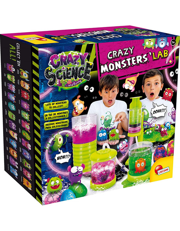 Lisciani Crazy Science Crazy Monsters Lab