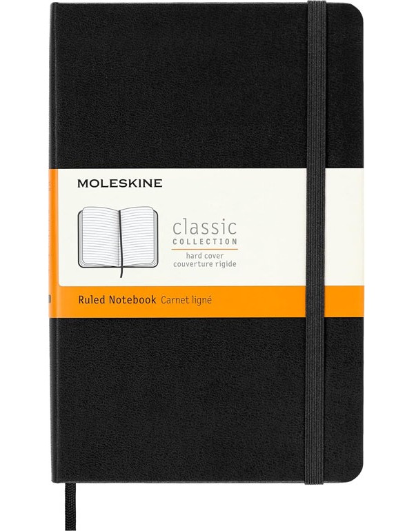 Moleskine Hardcover Ruled Notebook Medium