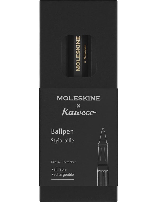 Ballpen Moleskine x Kaweco, Black