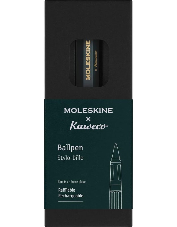 Ballpen Moleskine x Kaweco, Green