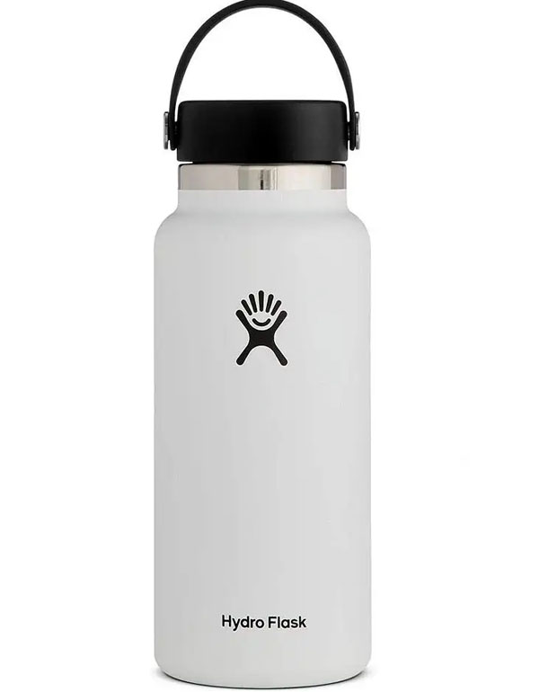 Hydro Flask Wide Flex Cap White 946ml