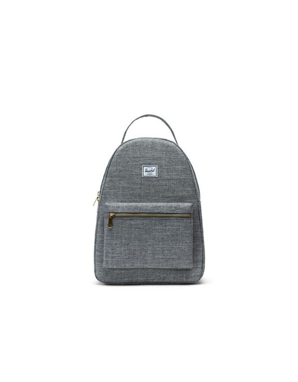 Herschel Nova Mid-Volume Color: Raven Crosshatch