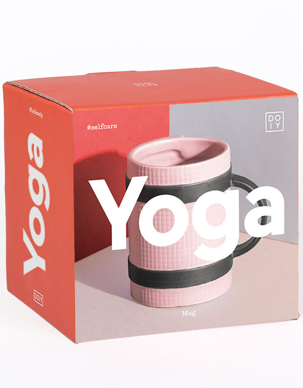 DOIY Yoga Mug Pink