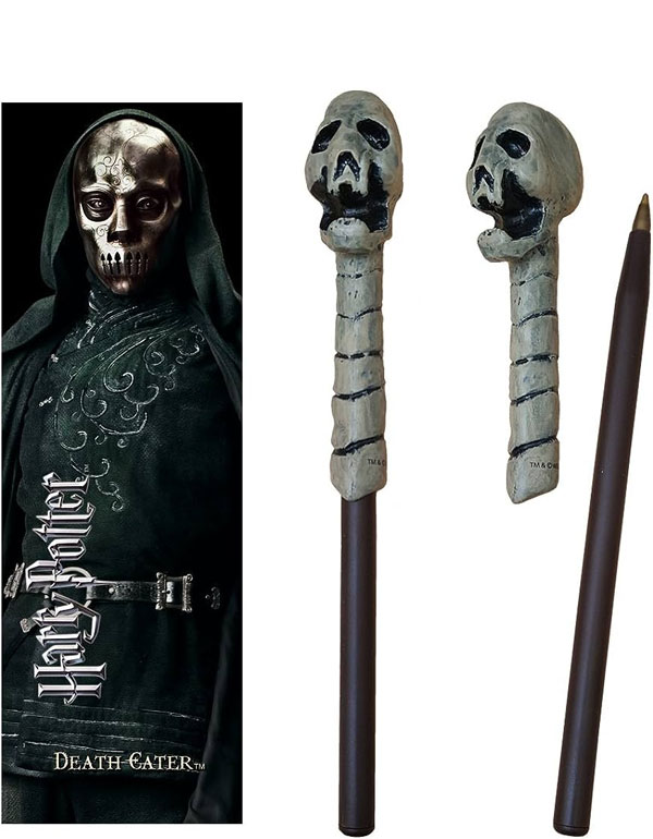Harry Potter Death Eater Wand Pen and Bookmark
