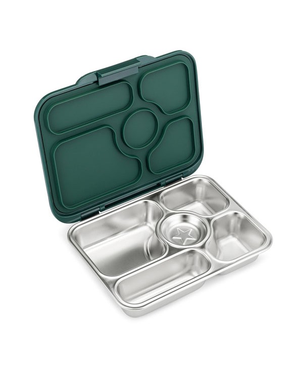 Yumbox Presto Stainless Steel Kale Green Lunch Box