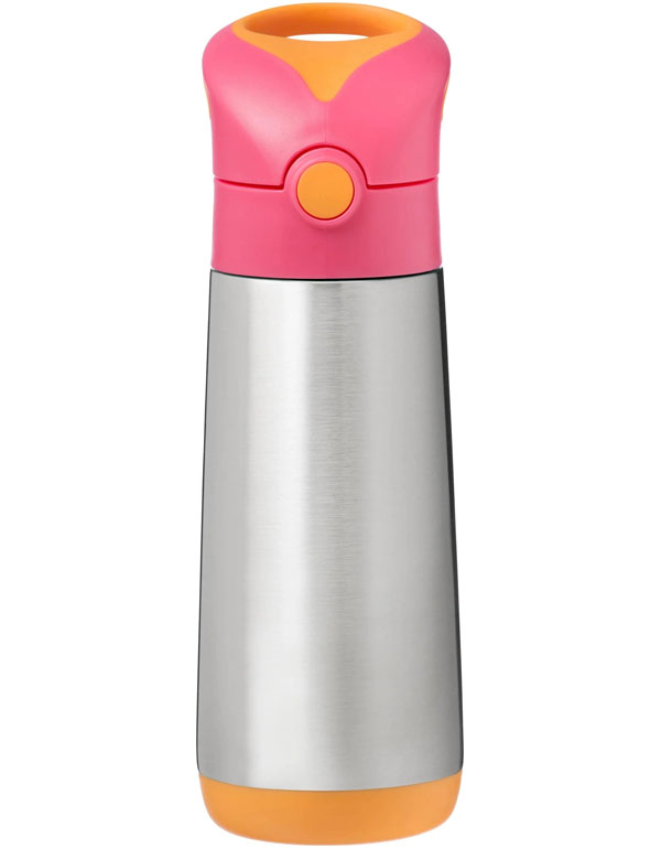 b.box Insulated Drink Bottle Strawberry Shake 500m...