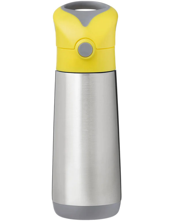 b.box Insulated Drink Bottle Lemon Sherbet 500ml