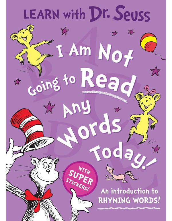 I Am Not Going To Read Any Words Today