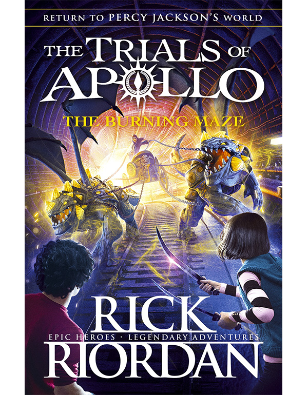 The Burning Maze (The Trials of Apollo Book 3)