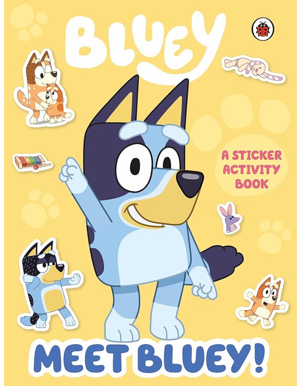 Bluey: Meet Bluey! Sticker Activity Book