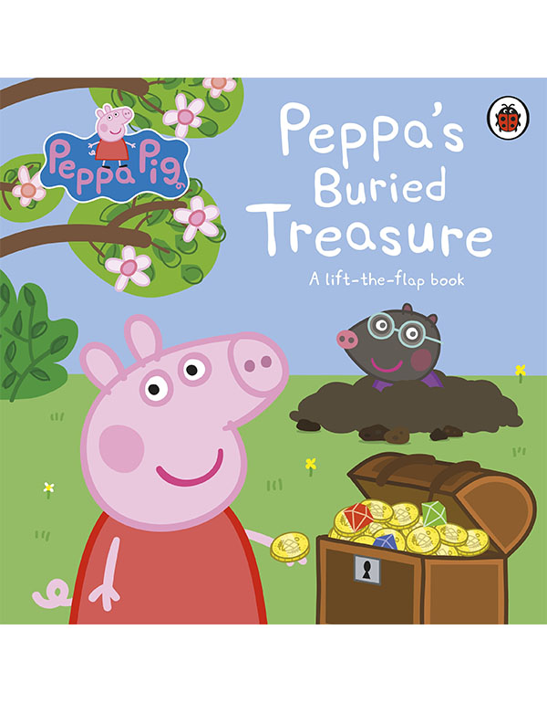 Peppa Pig: Peppas Buried Treasure: A Lift-The-Flap Book