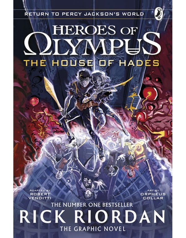 The House of Hades: The Graphic Novel (Heroes of Olympus Book 4)