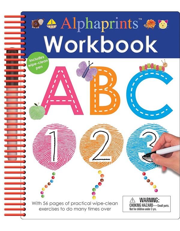 Alphaprints: Wipe Clean Workbook ABC