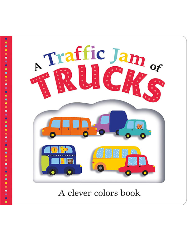 Traffic Jam Of Trucks