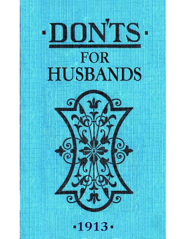 Don'ts for Husbands