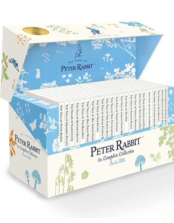 The World Of Peter Rabbit - The Complete Collection Of Original Tales 1-2-3 White Jackets