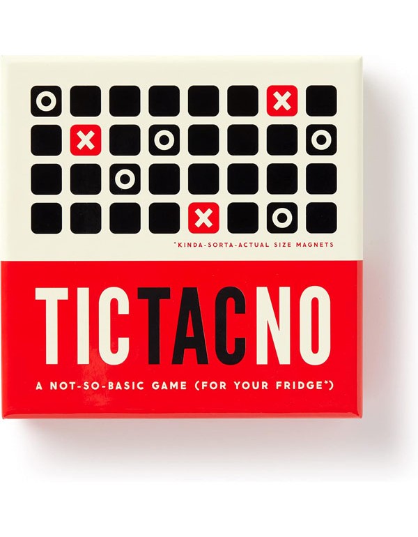 Tic Tac No Magnetic Fridge Game