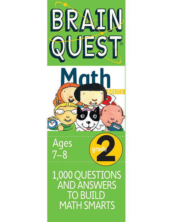 Brain Quest 2nd Grade Math Q&A Cards