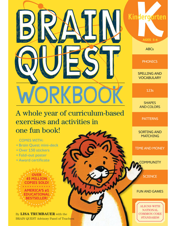 Brain Quest Workbook: Kindergarten