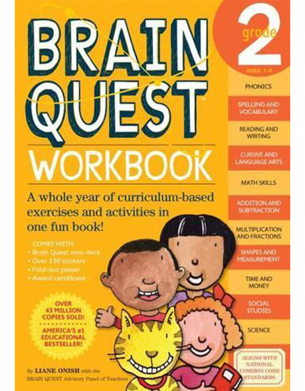Brain Quest Workbook: 2nd Grade