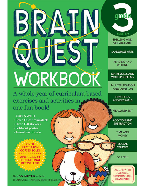 Brain Quest Workbook: 3rd Grade