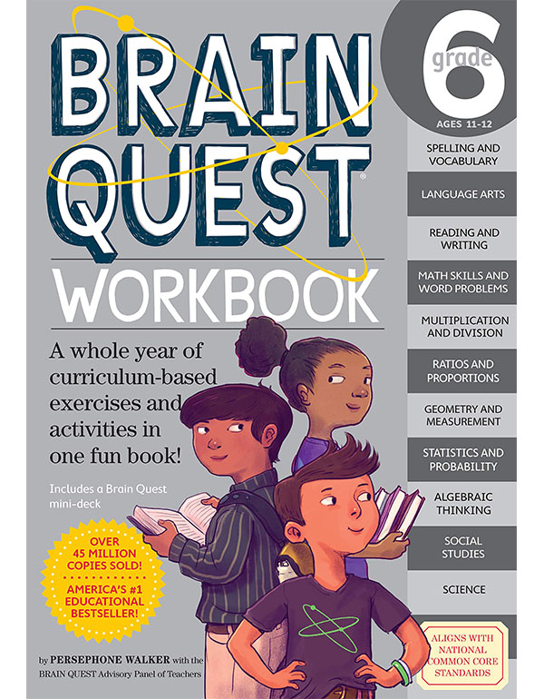 Brain Quest Workbook: 6th Grade