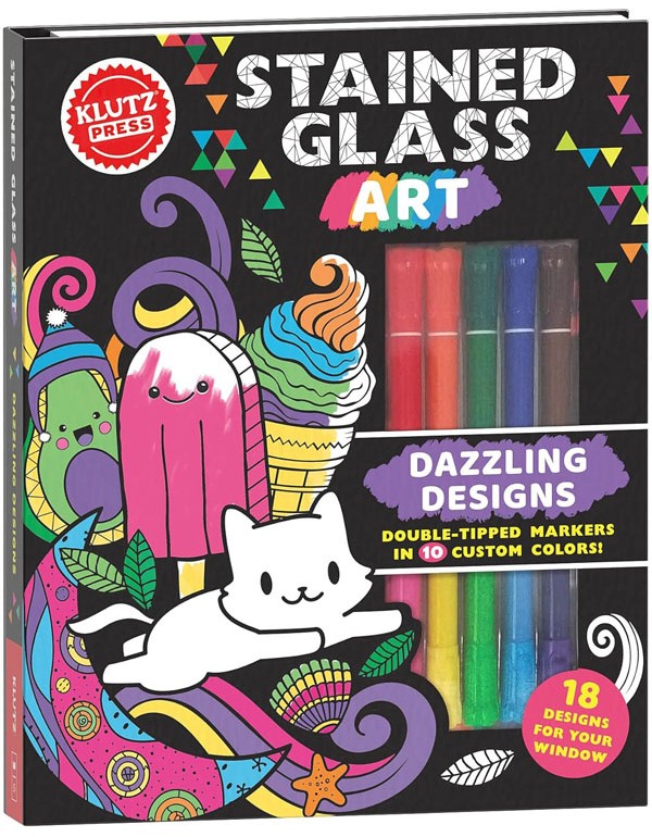 Klutz Stained Glass Art: Dazzling Designs