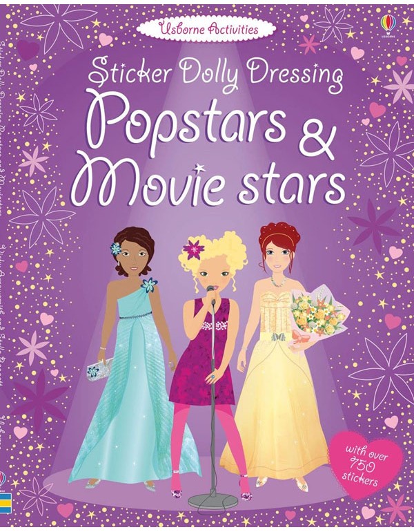 Sticker Dolly Dressing Popstars And Movie Stars
