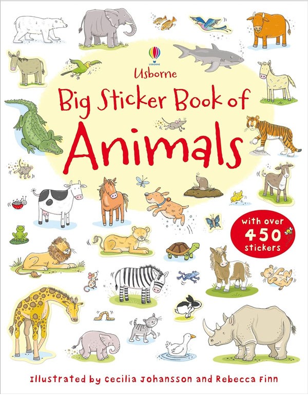 Big Sticker Book Of Animals