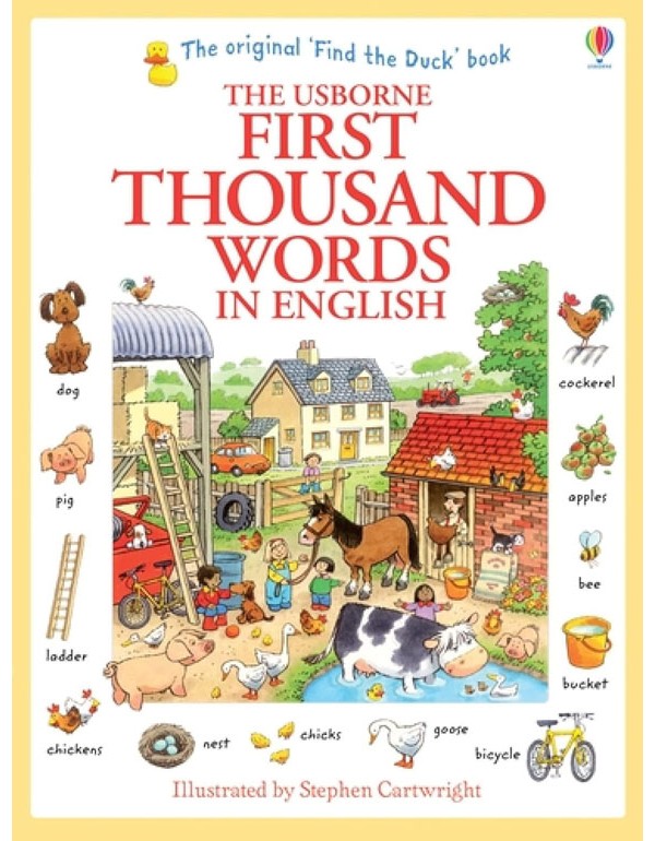 First Thousand Words In English