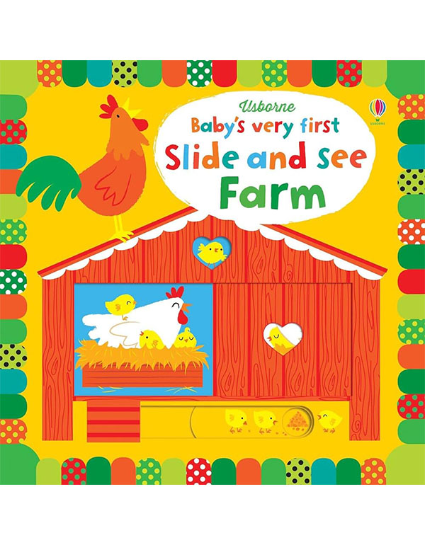 Babys Very First Slide And See Farm