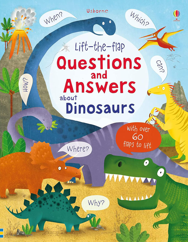 Lift-The-Flap Questions And Answers About Dinosaurs