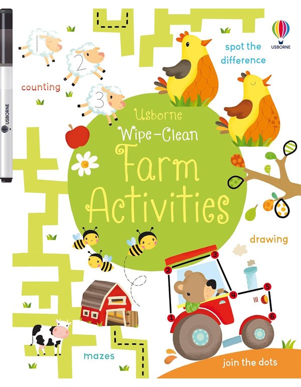 Wipe-Clean Farm Activities