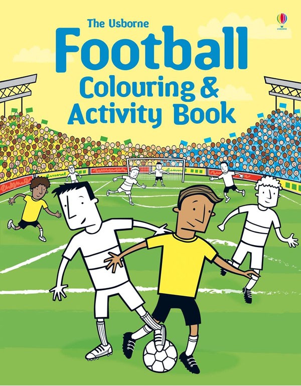 Football Colouring And Activity Book