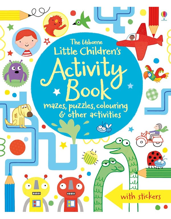 Little Childrens Activity Book Mazes, Puzzles