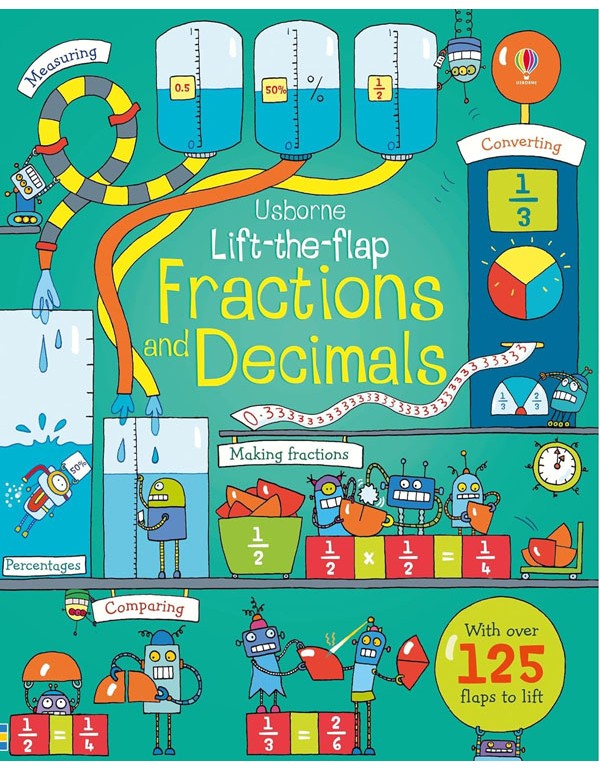 Lift-The-Flap Fractions And Decimals