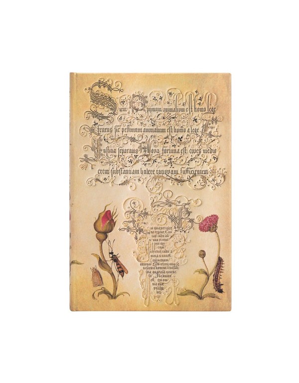 Paperblanks Flemish Rose Lined Mini Hardcover Notebook