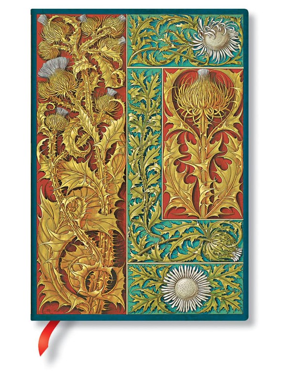 Paperblanks Softcover Flexi Notebook - White Thistle