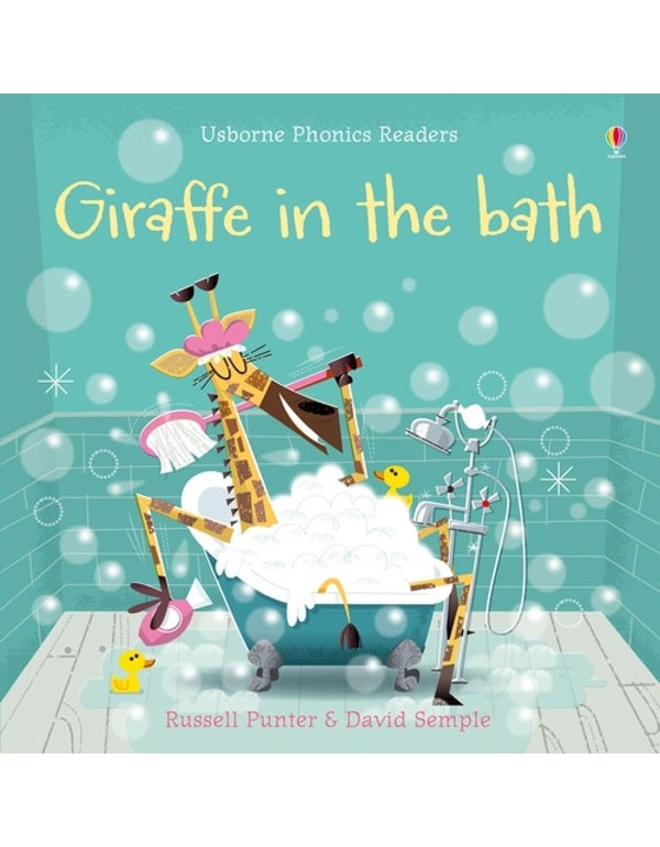 Giraffe in the Bath