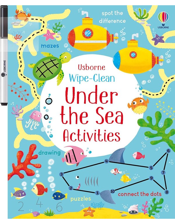 Wipe-Clean Under the Sea Activities