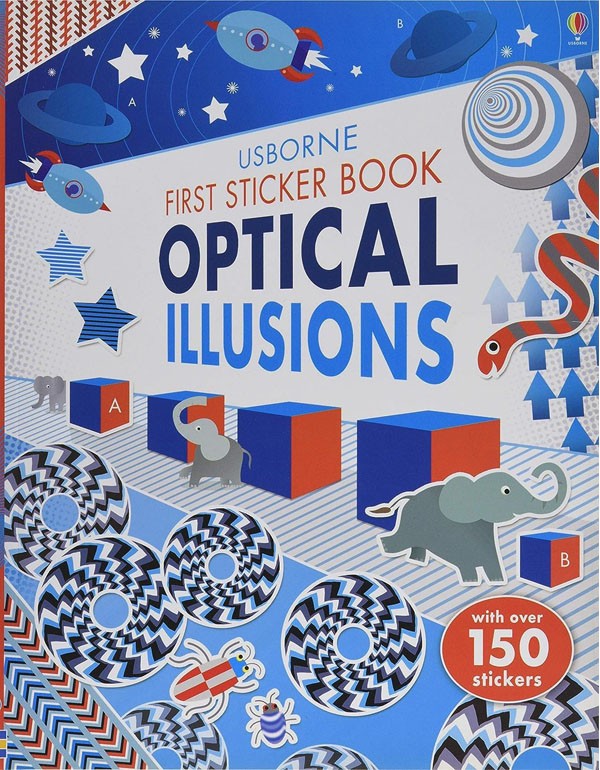 First Sticker Book Optical Illusions