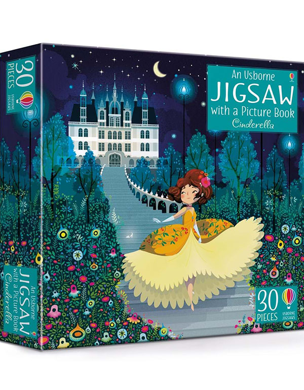 Usborne Book and Jigsaw Cinderella