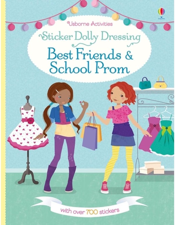 Sticker Dolly Dressing Best Friends And School Prom
