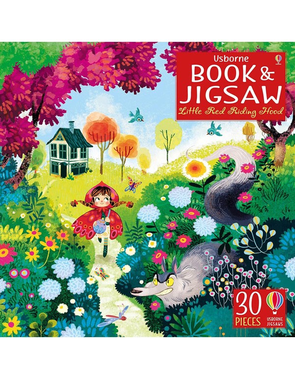 Usborne Book And Jigsaw Little Red Riding Hood