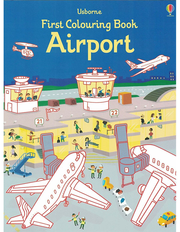 First Colouring Book Airport